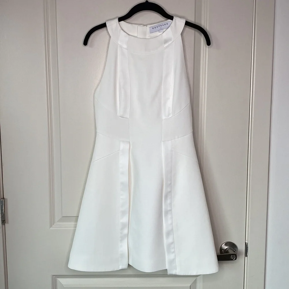 KEEPSAKE Maybe Not Dress Ivory Small